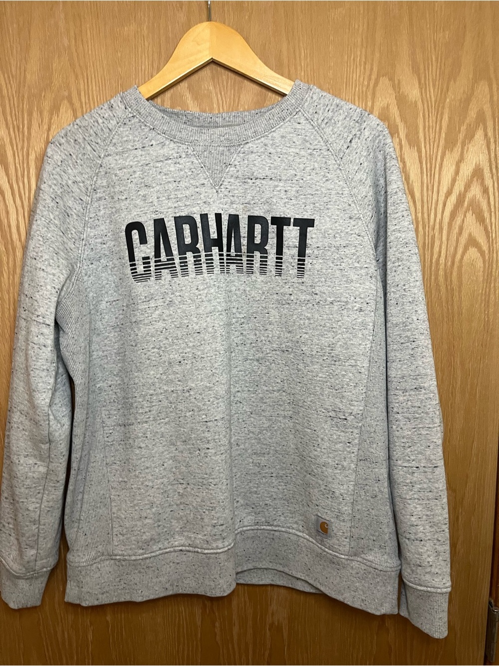 Carthartt Crewneck Sweatshirt Grey&blackish Size Men’s XL